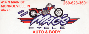 Mac's Cycle Auto & Body - Logo